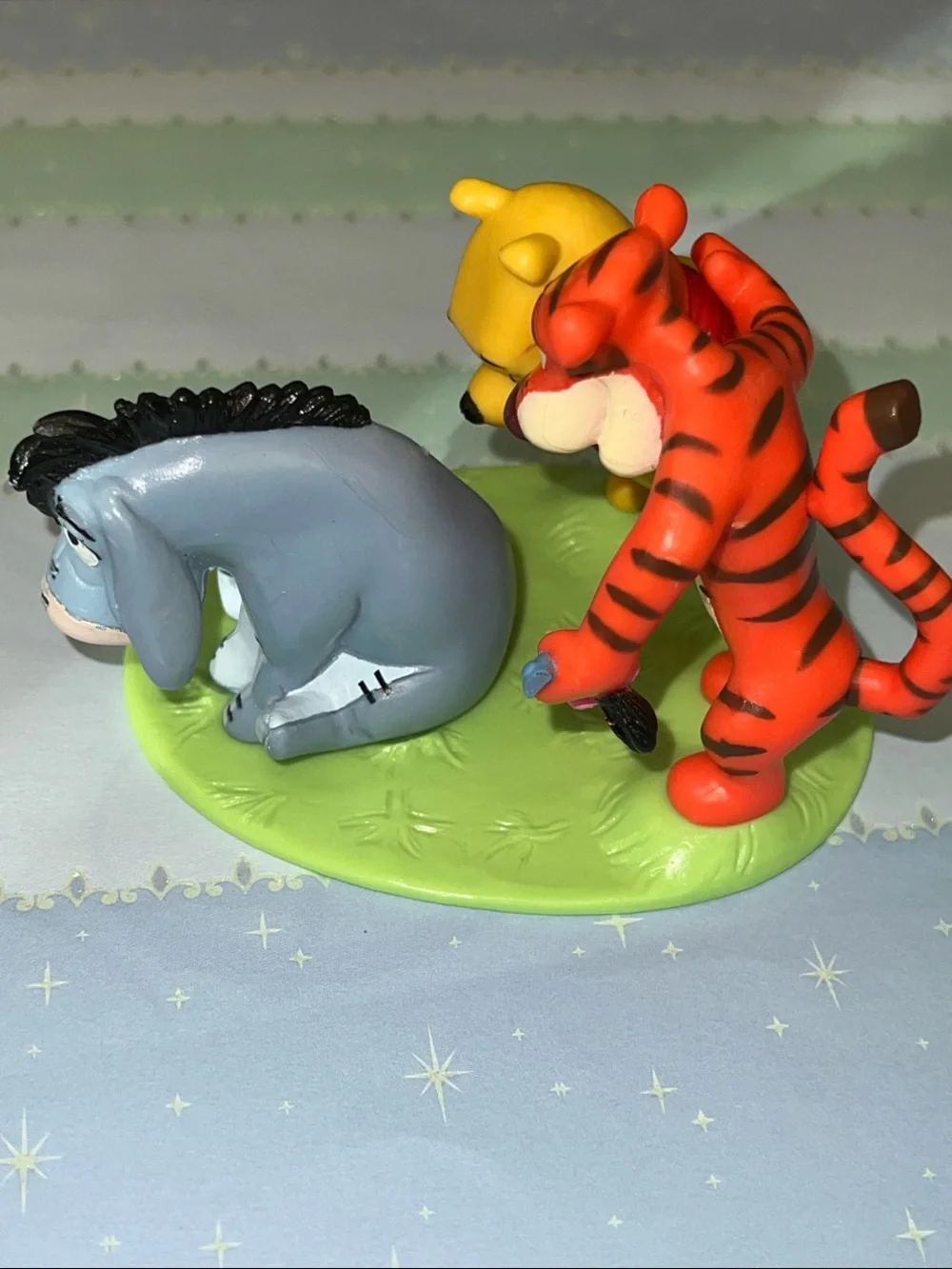 Disney Winnie The Pooh “New Tail For Eeyore” Cake Topper